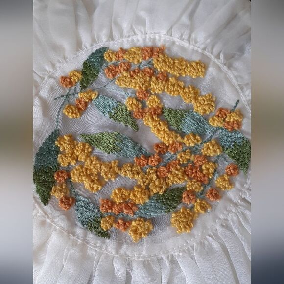 NWT Zara Embroidered Tulle Handbag - Picture 4 of 14